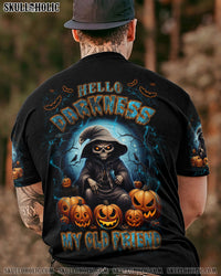 HELLO DARKNESS MY OLD FRIEND HALLOWEEN ALL OVER PRINT - YHLN0408231