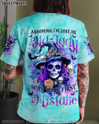 YOUR FIRST MISTAKE WITCH HALLOWEEN ALL OVER PRINT - TYTM1308241