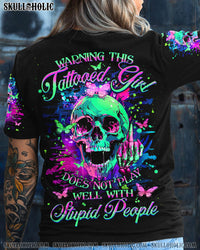 WARNING THIS TATTOOED GIRL ALL OVER PRINT - YHHG1104243