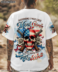 ASSUMING I WAS LIKE MOST GIRLS SKULL ALL OVER PRINT - TLTW3105251