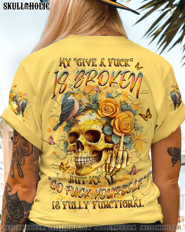 MY GIVE A F IS BROKEN ALL OVER PRINT - YHLT1704252