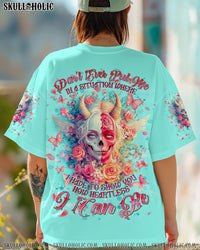 HOW HEARTLESS I CAN BE SKULL LADY ALL OVER PRINT   - TLNT2604253