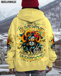 SHE IS SUNSHINE SKULL LADY ALL OVER PRINT - YHHG2101254