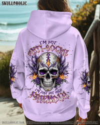 I'M NOT ANTI-SOCIAL SKULL ALL OVER PRINT  - TLNT0512244