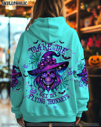 DON'T MAKE ME GET MY FLYING MONKEYS WITCH HALLOWEEN ALL OVER PRINT - TLTW1308241