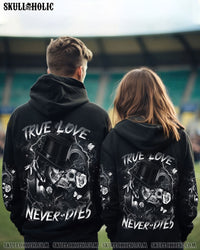 TRUE LOVE NEVER DIES COUPLE ALL OVER PRINT - YHHN1202252
