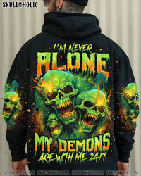 I'M NEVER ALONE MY DEMONS ARE WITH ME 24/7 ALL OVER PRINT - TLNO0403241