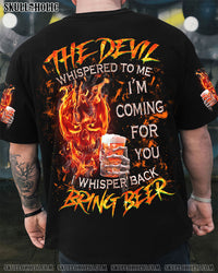 BRING BEER SKULL ALL OVER PRINT - TLNZ2205241