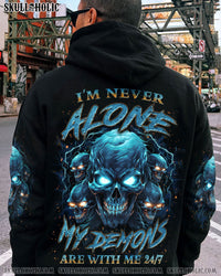 I'M NEVER ALONE SKULL DEMON ALL OVER PRINT - YHLN1810234