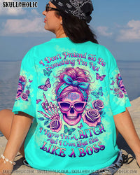 I OWN THAT S LIKE A BOSS MESSY BUN ALL OVER PRINT - TLTW1807241