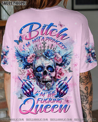 I'M THE F QUEEN SKULL ROSE ALL OVER PRINT - TLNT1504245
