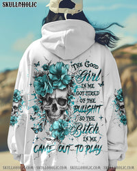 THE GOOD GIRL IN ME GOT TIRED SKULL ALL OVER PRINT - YHHG2511243
