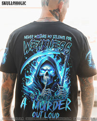 NEVER MISTAKE MY SILENCE ALL OVER PRINT - TYTM2710233