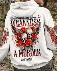 NEVER MISTAKE MY SILENCE ALL OVER PRINT - TY2509233