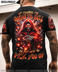 OF COURSE I'M GOING TO HELL RED REAPER ALL OVER PRINT - TLTR2710233