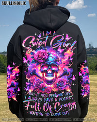 I AM A SWEET GIRL BONES SKULL ALL OVER PRINT - TLTR3101242