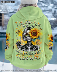 I'M BLUNT BECAUSE GOD ROLLED ME ALL OVER PRINT - YHLT0503252