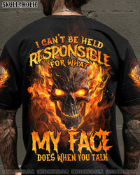 I CAN'T BE HELD RESPONSIBLE SKULL ALL OVER PRINT - TYHI0504241