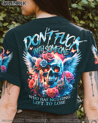 WHO HAS NOTHING LEFT TO LOSE SKULL ALL OVER PRINT - TY2204242
