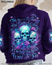 I HAVE THREE SIDES SKULL ALL OVER PRINT - YHLH1010231