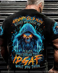 GRUMPY OLD MAN BEFORE YOU JUDGE ME SKULL ALL OVER PRINT - TLTR2703241