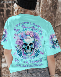 MY GIVE A F IS BROKEN SKULL ALL OVER PRINT - YHLN2711234