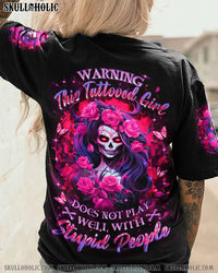 WARNING THIS TATTOOED GIRL ALL OVER PRINT - YHLT0201241
