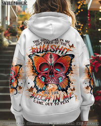 THE GOOD GIRL IN ME SKULL BUTTERFLY ALL OVER PRINT  - TLNT1211242