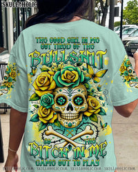 THE GOOD GIRL IN ME SKULL ROSE ALL OVER PRINT - TLNT0911233