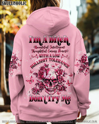 I'M A B DON'T TRY ME SKULL ROSE ALL OVER PRINT - TLTW2711241