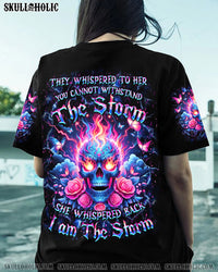 I AM THE STORM SKELETON ROSES ALL OVER PRINT - YHKD1604243