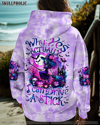 I CAN DRIVE A STICK WITCH HALLOWEEN ALL OVER PRINT - TYTM2308243