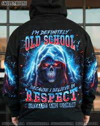 I'M DEFINITELY OLD SCHOOL REAPER SKULL ALL OVER PRINT - TLNO2903241