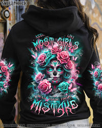 YOUR FIRST MISTAKE SUGAR SKULL ROSE ALL OVER PRINT - TLNZ1801243