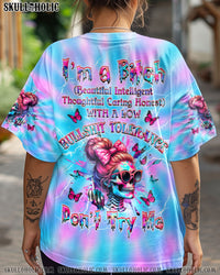 I'M A B DON'T TRY ME TIE DYE ALL OVER PRINT - YHHG1704252