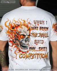 WHEN I WAS BORN SKULL ALL OVER PRINT - YHHN2507241