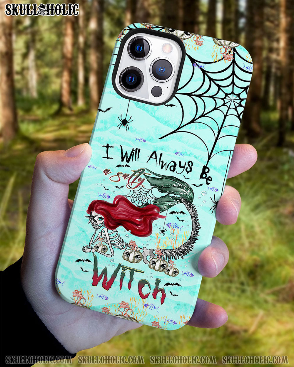 SALTY WITCH MERMAID HALLOWEEN PHONE CASE - TLTR2808231