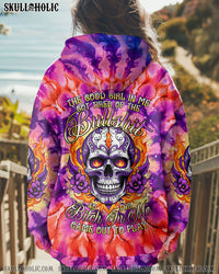 THE GOOD GIRL IN ME SKULL TIE DYE ALL OVER PRINT  - TLTR0212241