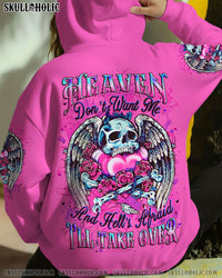 HEAVEN DON'T WANT ME ALL OVER PRINT -  YHLT0611252