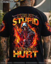 I CAN FIX STUPID BUT IT'S GONNA HURT CRACK ALL OVER PRINT - TYTM1303241