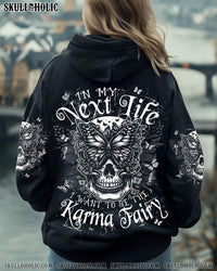 KARMA FAIRY SKULL ALL OVER PRINT - TLPQ2510244