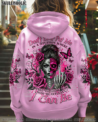 HOW HEARTLESS I CAN BE SKULL LADY ALL OVER PRINT - TLNT0601253