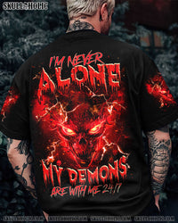 I'M NEVER ALONE DEMON SKULL ALL OVER PRINT - TLNZ0204244