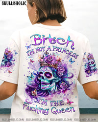I'M THE F QUEEN LADY SKULL ALL OVER PRINT - YHHN0103241