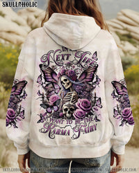 KARMA FAIRY SKULL SKELETON BUTTERFLY ALL OVER PRINT - TLTR2502252