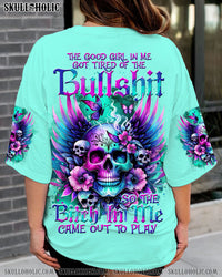 THE GOOD GIRL IN ME SKULL WINGS ALL OVER PRINT - TLNT2911232