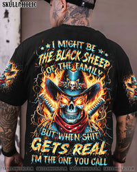 I MIGHT BE THE BLACK SHEEP SKULL ALL OVER PRINT - YHHN1107241