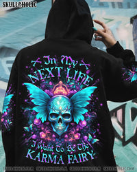 KARMA FAIRY SKULL WINGS ALL OVER PRINT - YHDU0901242
