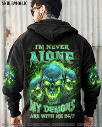 I'M NEVER ALONE SKULL DEMON ALL OVER PRINT - YHLN0201242
