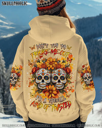 DON'T TRY TO FIGURE ME OUT SUGAR SKULL  ALL OVER PRINT   - TLNZ2210241